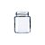 Pote  De Vidro - Rosca G63 - 210ml - 1 unidade - Rizzo - Imagem 1