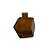 Frasco Para Perfumaria de Vidro Viena sem Tampa - Âmbar - 200ml - Rosca 28/410 - 1 unidade - Rizzo - Imagem 1