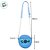 New Sholder Bag Redonda - Stitch - 16cm - 1 unidade - Disney Original - Rizzo - Imagem 3