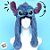 Touca Orelha Stitch com Movimento - 1 unidade - Disney Original - Rizzo - Imagem 1