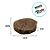 Bandeja Decorativa Tronco em Madeira Natural  - 25x23x4cm - 1 unidade - Rizzo - Imagem 2