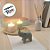 Elefante Decorativo de Cerâmica - Branco - 7cm - 1 unidade - Rizzo - Imagem 3