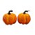 Enfeite Decorativo De Halloween - Abóbora - 9cm - 2 unidades - Rizzo - Imagem 1