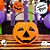 Enfeite Decorativo De Halloween - Balde Abóbora - 9x9,5cm - 1 unidade - Rizzo - Imagem 4
