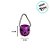 Mini Caldeirão Abóbora De Halloween - Roxo - 7,5x8cm - 1 unidade - Rizzo - Imagem 3