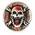 Enfeite Decorativo de Halloween - Bandeja Prata - 39,5x39,5cm - 1 unidade - Rizzo - Imagem 1