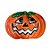 Enfeite Decorativo De Halloween - Abóbora Moranga - 35x52cm - 1 unidade - Rizzo - Imagem 1