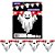Bandeira Decorativa De Halloween - Fantasma - 3 Metros - 1 unidade - Rizzo - Imagem 1