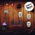 Enfeite Decorativo De Halloween Com Glitter - Morcego - Vermelho - 24x17cm - 1 unidade - Rizzo - Imagem 3