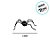 Enfeite Decorativo De Halloween - Aranha Golias - 2,60m - 1 unidade - Cromus - Rizzo - Imagem 2