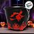 Baldinho de Halloween com Alça - Bruxa - Vermelho - 14,5x19cm - 1 unidade - Rizzo - Imagem 3