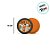 Prato de Papel Redondo - Happy Halloween - 18cm - Disney Original - 8 unidades - Cromus - Rizzo - Imagem 2