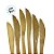 Faca De Bambu Premium - 19cm - 6 unidades - Rizzo - Imagem 2