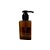 Frasco Retangular Para Sabonete Líquido - Âmbar - 100ml - 4,5x11,5cm  - 1 unidade - Rizzo - Imagem 1