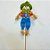 Espeto para Jardim Espantalho de Festa Junina - Azul - 72cm - 1 unidades - Rizzo - Imagem 3