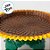 Boleira Girassol com Base - Amarelo Premium - 25,5x7x25,5cm - 1 unidades - Só Boleiras - Rizzo - Imagem 2