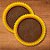 Bandeja Decorativa Girassol - Amarelo Premium - 25,5x25,5cm - 1 unidades - Só Boleiras - Rizzo - Imagem 1