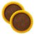 Bandeja Decorativa Girassol - Amarelo Premium - 25,5x25,5cm - 1 unidades - Só Boleiras - Rizzo - Imagem 3