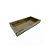 Bandeja Caixa Retangular - Ouro - 10x20cm - 1 unidade - Rizzo - Imagem 1