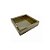 Bandeja Caixa Quadrada - Ouro - 10x10cm - 1 unidade - Rizzo - Imagem 1