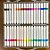 Marcador Acrílico Para Colorir - Blister 36 Cores - 13cm - 36 unidades - Rizzo - Imagem 3