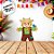 Boneco Articulado Decorativo De Festa Junina - Espantalho Verde - 62x79cm - 1 unidades - Regina - Rizzo - Imagem 5
