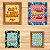 Quadro Decorativo Com Moldura - Festa Junina - 21x26x2cm - 4 unidades - Regina - Rizzo - Imagem 1