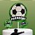 Kit Topo de Bolo - Futebol - 3 itens - 17x10cm - 1 unidade - Rizzo - Imagem 1