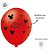 Balão de Festa Decorado 9" 23cm - Mickey Mouse - 25 unidades - Disney Original - Rizzo - Imagem 2