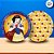 Prato de Papel Redondo - Branca de Neve - 8 unidades - Disney Original - Rizzo - Imagem 1