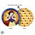 Prato de Papel Redondo - Branca de Neve - 8 unidades - Disney Original - Rizzo - Imagem 2