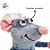 Pelúcia Remy Big Feet - Ratatouille - 30cm - 1 unidade - Disney Original - Rizzo - Imagem 2