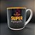 Caneca de Porcelana - Super Marido - 360ml - 1 unidade - Allmix Presentes - Rizzo - Imagem 1