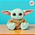 Pelúcia Grogu Big Feet - Star Wars - 45cm  - 1 unidade - Disney Original - Rizzo - Imagem 1
