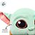 Pelúcia Grogu Big Feet - Star Wars - 45cm  - 1 unidade - Disney Original - Rizzo - Imagem 6