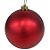 Bola De Natal Fosca Grande - Vermelha - 25cm - 1 unidade - Rizzo - Imagem 1