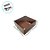 Caixa Pvc Lembrancinha N°4 Base Vinho Com Bolinhas Brancas - 8,5x8,5x3,5cm - 10 unidades - Assk - Rizzo - Imagem 2