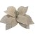 Poinsetia Decorativa - Bege Acinzentado - 30cm - 1 unidade - Rizzo - Imagem 1