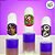 Kit Mini Tubete e Adesivo Lembrancinha Festa Halloween Disney - 30 unidades - Disney Original - Rizzo - Imagem 1