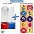 Kit Mini Tubete e Adesivo Lembrancinha Festa Branca de Neve - 30 unidades - Disney Original - Rizzo - Imagem 2