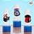 Kit Mini Tubete e Adesivo Lembrancinha Festa Capitão América - 30 unidades - Disney Original - Rizzo - Imagem 1