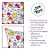Almofada Decorativa de Halloween - Fantasmas com Mini Grelot - 43x43cm - 1 unidade - Rizzo - Imagem 3
