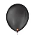 Balão de Festa Látex Liso - Preto Ébano - Balões São Roque - Imagem 1