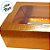 Caixa Gaveta com Visor Nº2 (8x12x4cm) Cobre Texturizado - 10 unidades - Assk - Rizzo - Imagem 2