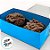 Caixa 2 Doces Retangular Tampa Transparente - Azul Claro - 8x4x3cm - 20 unidades - CAC - Rizzo - Imagem 2