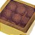 Caixa Para Doces com Visor - Ouro - 12x12x4cm - 20 unidades - Rizzo - Imagem 2