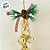 Enfeite Decorativo De Natal - Corda Com Sinos Brancos - 25cm - 1 unidade - Rizzo - Imagem 2