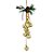 Enfeite Decorativo De Natal - Corda Com Sinos Brancos - 25cm - 1 unidade - Rizzo - Imagem 4