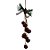 Enfeite Decorativo De Natal - Corda com Sinos Vermelhos - 25cm - 1 unidade - Rizzo - Imagem 5