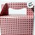 Caixa Sacolinha S2 (14x11x6cm) Rosa com Bolinhas Marrons - 10 unidades - Assk - Rizzo - Imagem 2